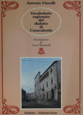 Copertina del Vocabolario ragionato del dialetto di Casacalenda, Edizioni Enne